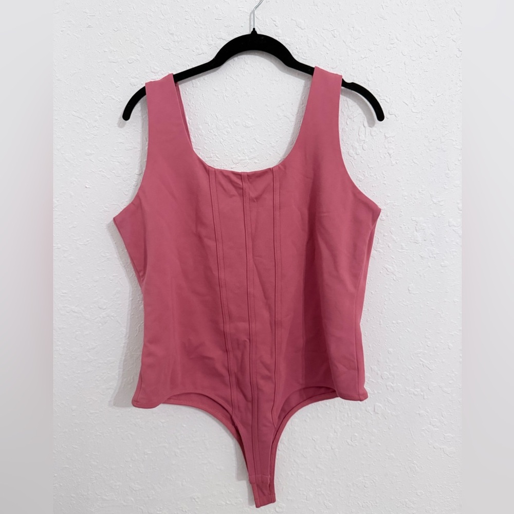 Francesca's Collections Pink Bodysuit
